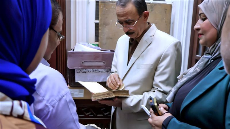 جانب من الزيارة 