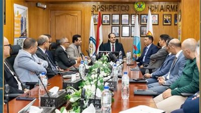 رئيس شركة إيجاس يتابع خطط زيادة إنتاج الغاز بالبرلس