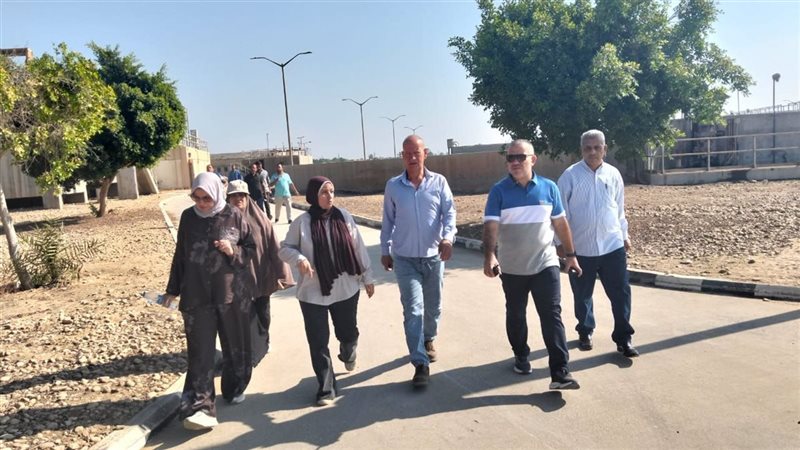جولة رئيس شركة مياه