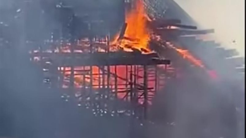 حريق كوبري البصرة،