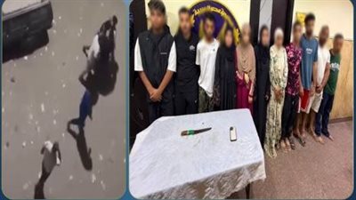 تهجم على منزل وتعدى بالضرب، خلافات الجيرة تتحول إلى مشاجرة بالأسلحة البيضاء بشبرا الخيمة (فيديو)