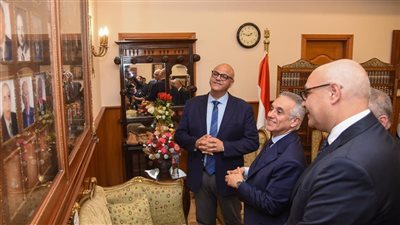 محافظ الإسكندرية ووزير العدل يفتتحان قاعة المؤتمرات بمحكمة الاستئناف