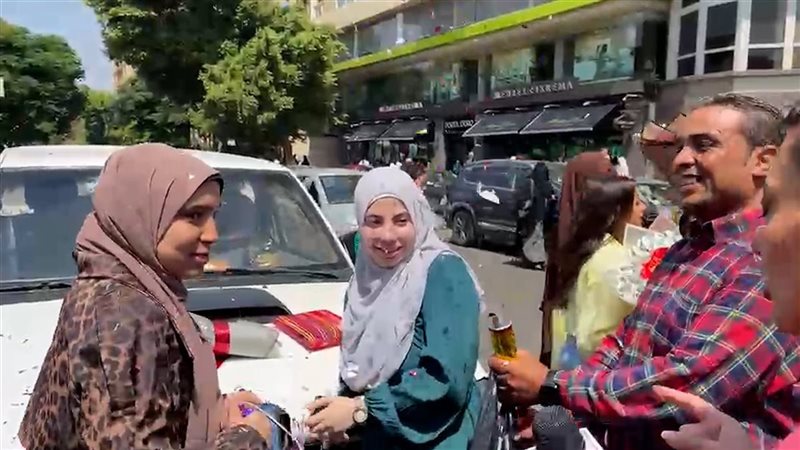 احتفالات انتهاء امتحانات