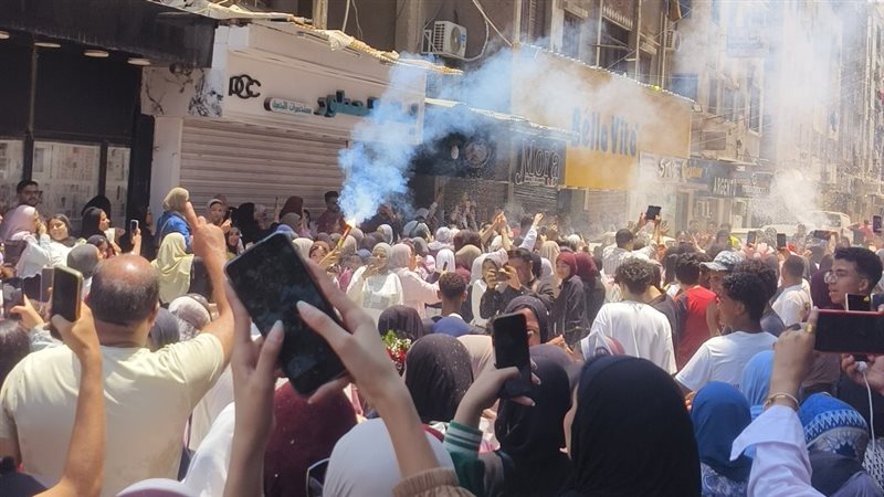 فرحة طلاب الثانوية