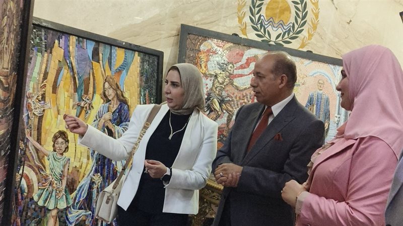 معرض فنون جميلة بالمنصورة