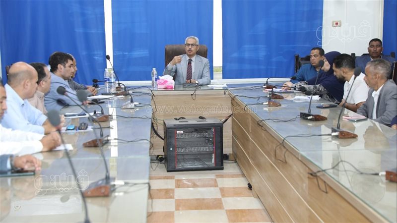 لقاء محافظ بني سويف