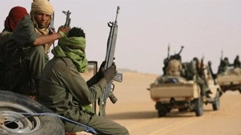 عناصر تابعة للمتمردين