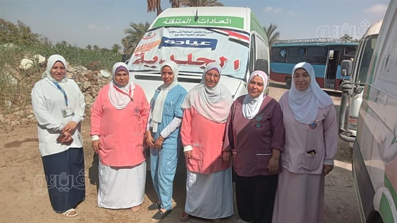 قافلة طبية ببني سويف،