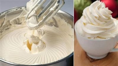 طريقة عمل الكريم شانتيه في البيت بخطوات بسيطة ونتيجة مبهرة