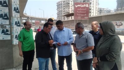 نائب محافظ الدقهلية يوجه بسرعة تنفيذ تطوير ميدان سندوب وتحسين الحركة المرورية