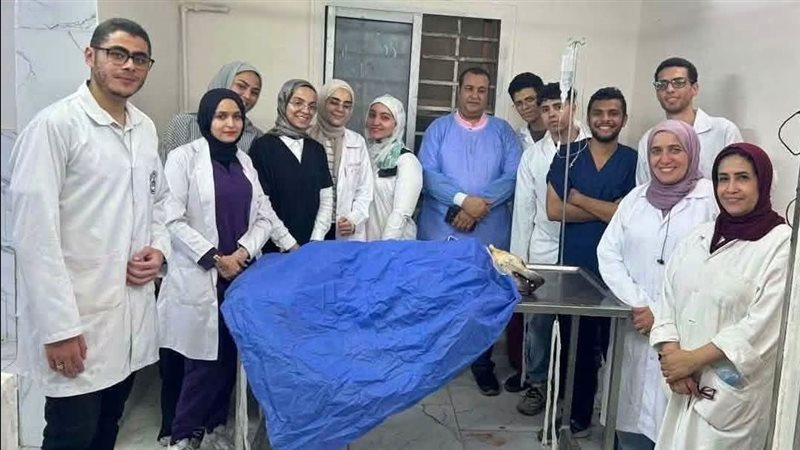 طلاب طب بيطري القاهرة