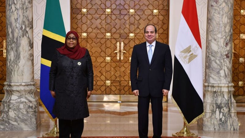 الرئيس السيسي ورئيسة