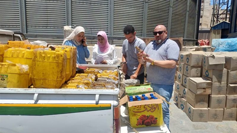 ضبط زيت غير صالح