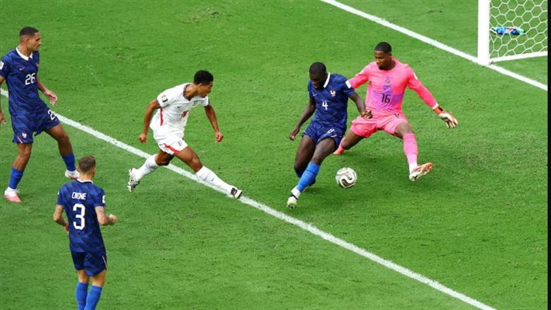 مباراة فرنسا وإنجلترا،