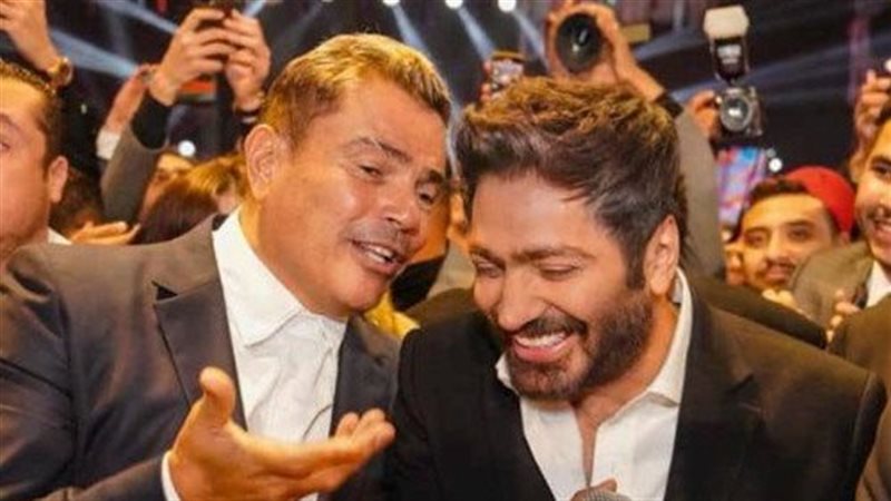 تامر حسني وعمرو دياب