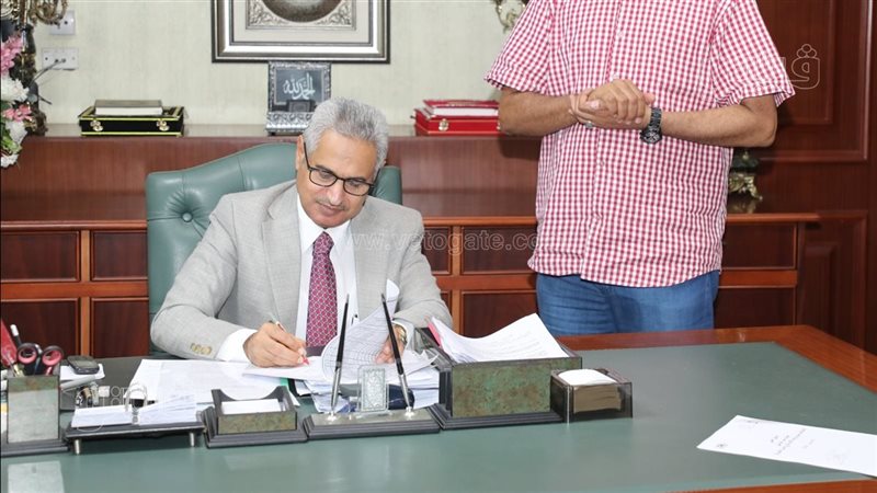 محافظ بني سويف يعتمد