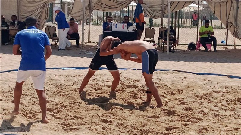 المصارعة الشاطئية،فيتو