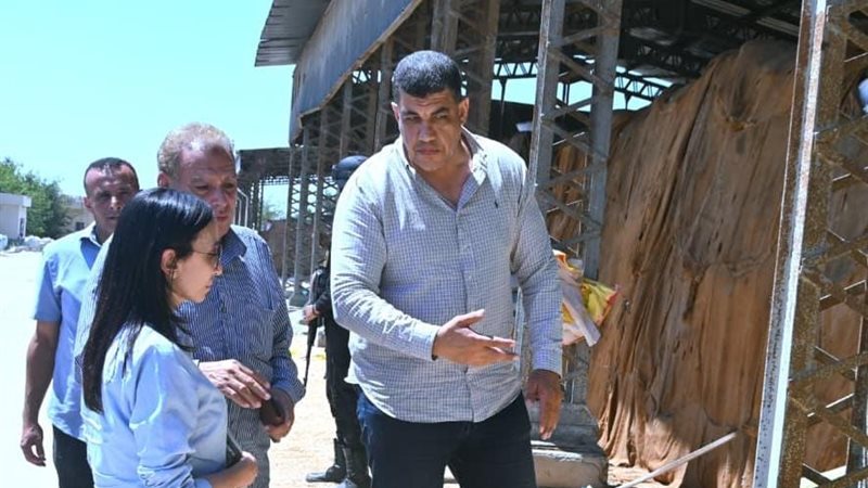 تفقد محافظ البحيرة