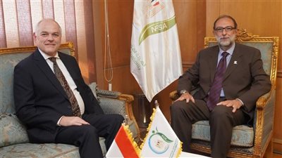 رئيس هيئة سلامة الغذاء يستقبل سفير أستراليا بالقاهرة بمناسبة انتهاء فترة عمله 