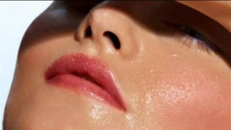 التخلص من لمعان البشرة