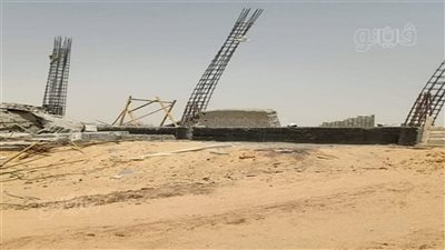 ضحيتان تحت الأنقاض، انهيار سور بموقع إنشاءات ينتهي بمأساة في العاشر من رمضان