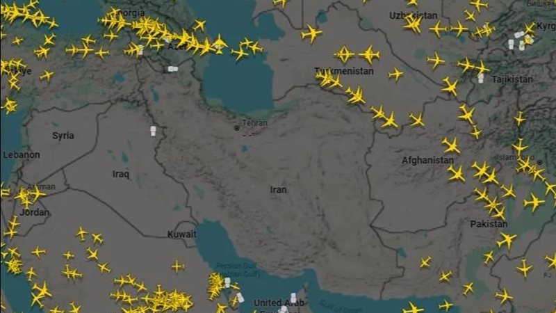 المجال الجوي في الشرق