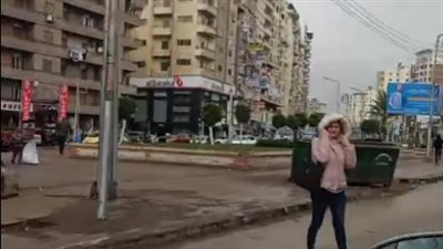 أمطار غزيرة ورياح شديدة تضرب الدقهلية| فيديو 