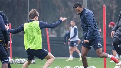 كهربا يشارك في تدريبات هاتاي سبورت التركي