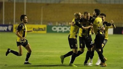 المقاولون يتقدم بالهدف الأول في مرمي الأهلي 