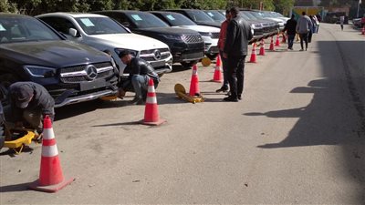 500 جنيه غرامة فورية للسيارات المخالفة في الدقي
