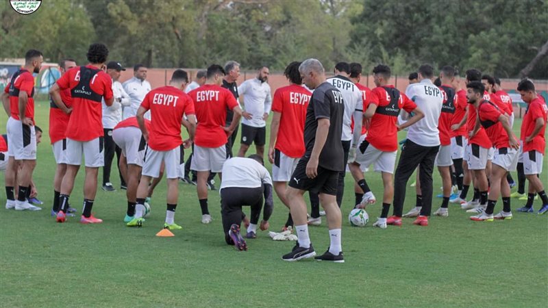 منتخب مصر يستعد لمواجهة