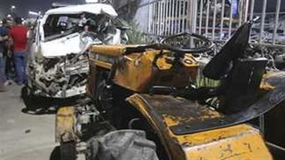 مصرع شخص وإصابة 14 آخرين في حادث تصادم بأسيوط 