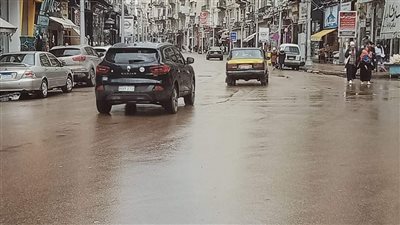 هطول أمطار غزيرة على الإسكندرية |صور
