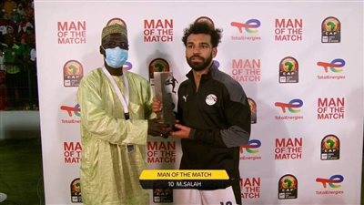 محمد صلاح أفضل لاعب في مباراة منتخب مصر وغينيا بيساو