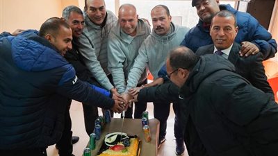 قطاع الناشئين بإنبى يحتفل بمنصب إبراهيم محمد والليثى مختار| صور