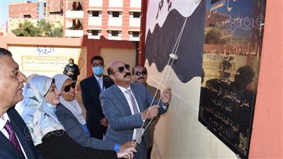 محافظ أسوان يفتتح مدرسة المنار الرسمية للغات بتكلفة 8.5 مليون جنيه | صور
