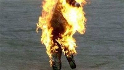 رفضت أسرته إعطاءه مبلغا ماليا.. تفاصيل إشعال عامل النيران في زوجته بكرداسة