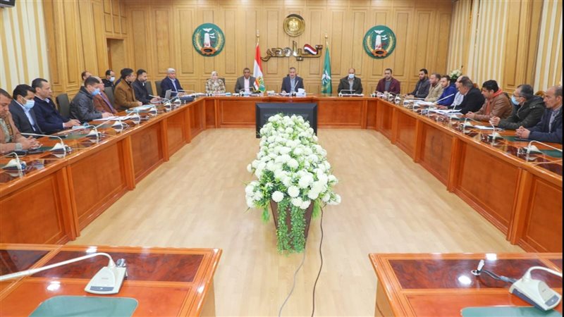 اجتماع محافظ المنوفية