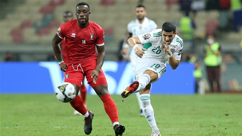 مباراة الجزائر وغينيا