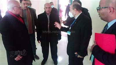 مدير تعليم مطروح يتفقد مدرسة الضبعة النووية | صور