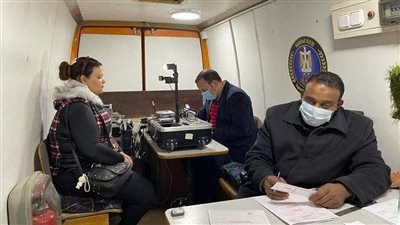 سجل مدني متنقل.. استخراج وثائق المواطنين بمحال إقامتهم | صور 