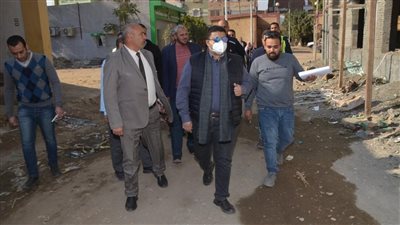 نائب محافظ بني سويف يزور مشروعات حياة كريمة بقريتي أشمنت ودلاص | صور