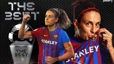 الإسبانية أليكسا تفوز بجائزة أفضل لاعبة في العالم