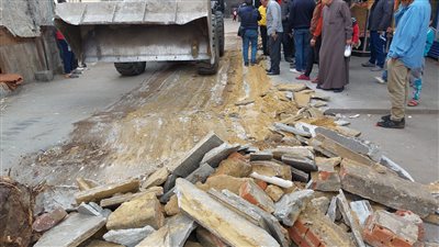 إزالة المصاطب والأكشاك أسفل دائري العمرانية في حملة مكبرة | صور