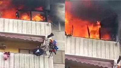 علاقة محرمة غيرت حياته.. تفاصيل إشعال شاب النار في وحدته السكنية ببورسعيد | فيديو
