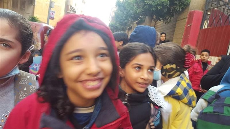 طالبات مدرسة الحرية