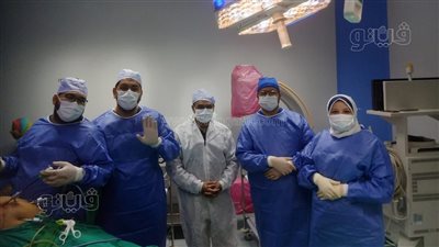 إجراء أول جراحة لإصلاح فتق الحجاب الحاجز بالمنظار بمستشفى بني سويف التخصصي