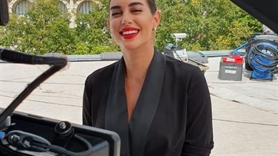 ياسمين صبري بالأسود في أحدث ظهور