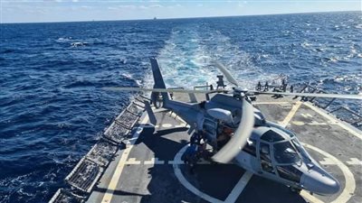 القوات البحرية المصرية والفرنسية تنفذان تدريبا بحريا عابرا في البحر الأحمر بنطاق الأسطول الجنوبي