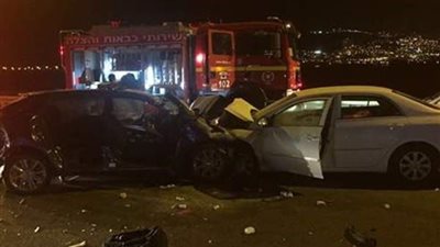  مصرع مسن وإصابة 3 آخرين في تصادم سيارتين بسوهاج 